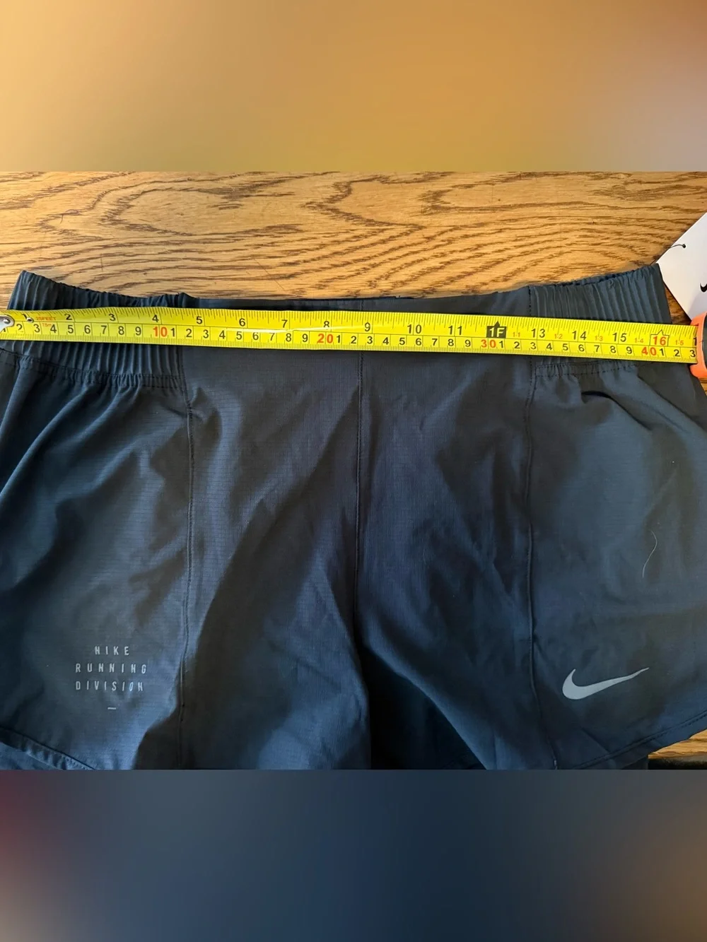 Nike NEW Running Division Black Shorts with Red Highlights NWT Size Large (L)